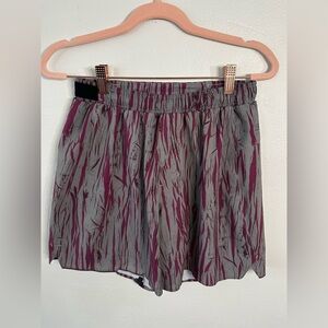 Lululemon the Lab men’s surge shorts purple gray color with the liner size Small